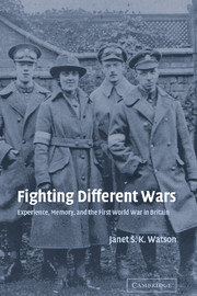 Fighting Different Wars