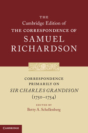 Correspondence Primarily on Sir Charles Grandison(1750–1754)
