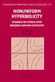 Nonuniform Hyperbolicity