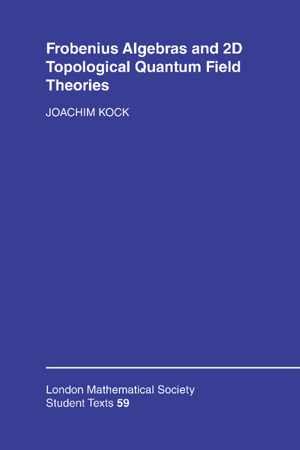 Frobenius Algebras And 2-D Topological Quantum Field Theories