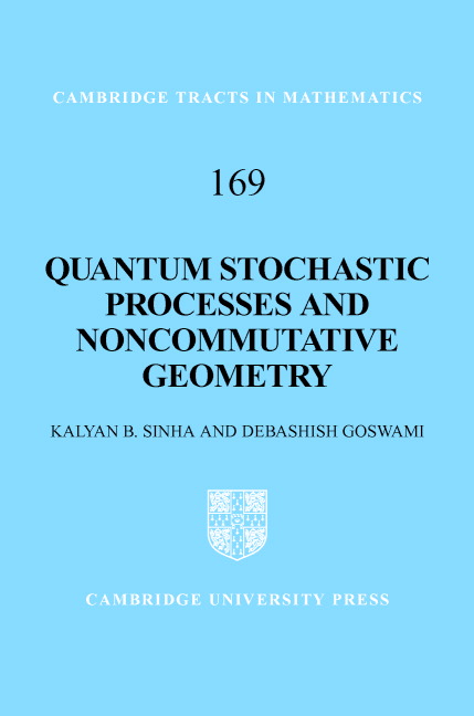 Quantum Stochastic Processes and Noncommutative Geometry