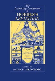 The Cambridge Companion to Hobbes's <I>Leviathan</I>