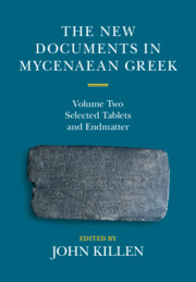 The New Documents in Mycenaean Greek