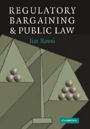 Regulatory Bargaining and Public Law