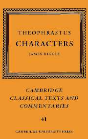 Theophrastus: Characters