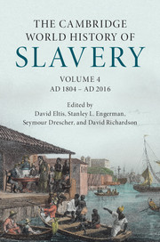 The Cambridge World History of Slavery