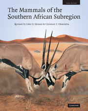 The Mammals of the Southern African Sub-region