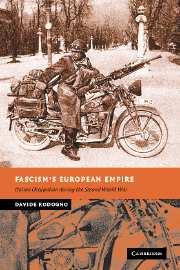 Fascism's European Empire