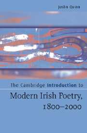 The Cambridge Introduction to Modern Irish Poetry, 1800–2000