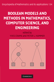 Boolean Models and Methods in Mathematics, Computer Science, and Engineering