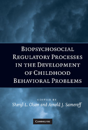 Biopsychosocial regulatory processes development childhood behavioral ...