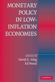 Monetary Policy in Low-Inflation Economies