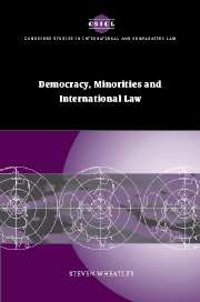 Democracy, Minorities and International Law