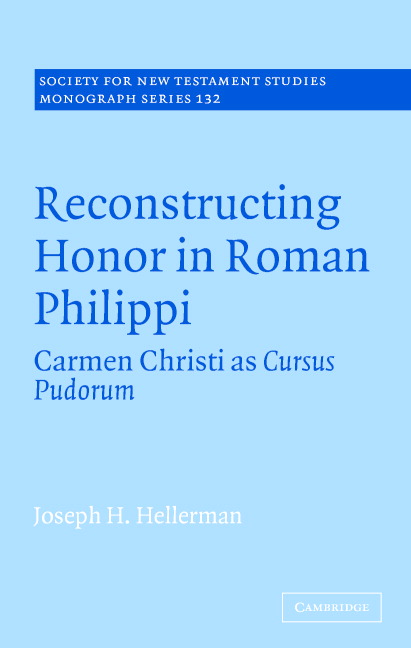 Reconstructing Honor In Roman Philippi