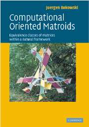 Computational Oriented Matroids