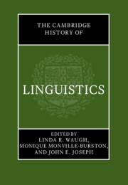 The Cambridge History of Linguistics