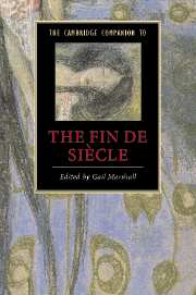 The Cambridge Companion to the Fin de Siècle