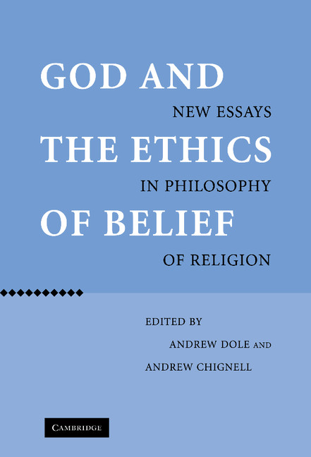 God and the Ethics of Belief