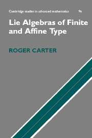 Lie Algebras of Finite and Affine Type