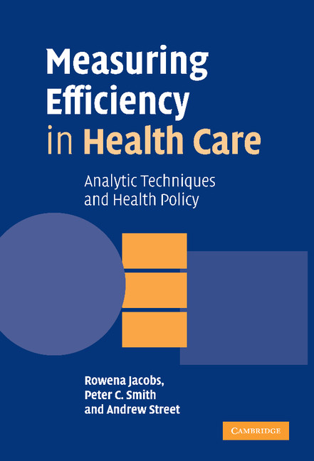 Measuring Efficiency in Health C pic