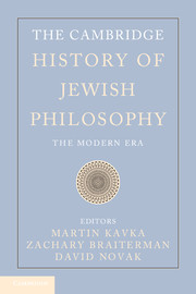 Cambridge History of Jewish Philosophy