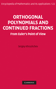 Orthogonal Polynomials and Continued Fractions