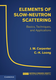 Elements of Slow-Neutron Scattering