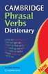 Cover image of Cambridge Phrasal Verbs Dictionary