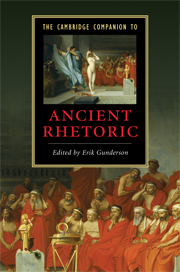 The Cambridge Companion to Ancient Rhetoric