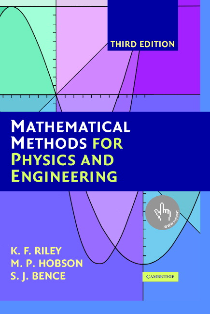 Mathematical Methods For Physics And Engineering