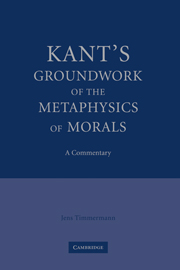 Kant's Groundwork of the Metaphysics of Morals