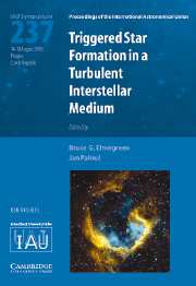 Triggered Star Formation in a Turbulent Interstellar Medium (IAU S237)