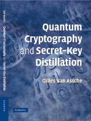 Quantum Cryptography and Secret-Key Distillation