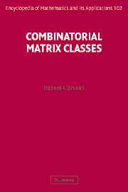 Combinatorial Matrix Classes