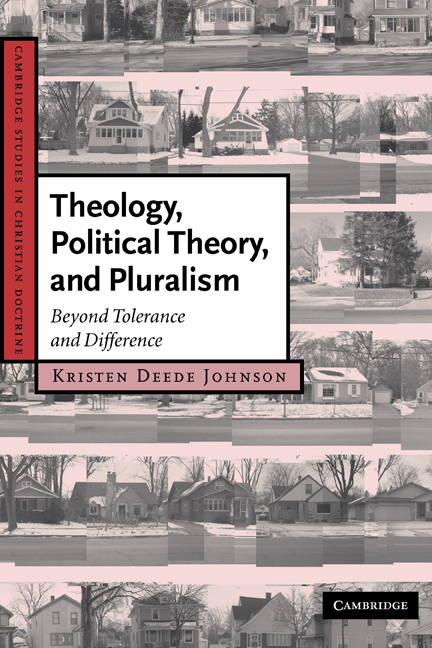 Theology, Political Theory, And Pluralism