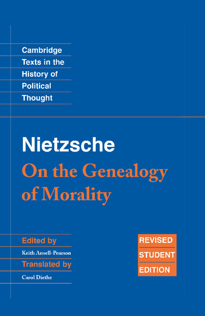 nietzsche genealogy of morals essay 1 pdf