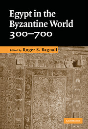 Egypt in the Byzantine World, 300–700
