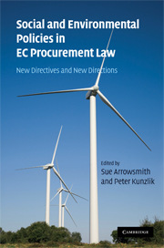 Social and Environmental Policies in EC Procurement Law
