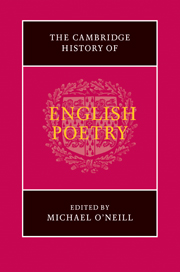 The Cambridge History of English Poetry