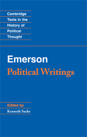 Emerson: Political Writings