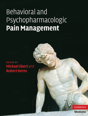 Behavioral and Psychopharmacologic Pain Management