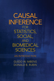 Causal Inference for Statistics, Social, and Biomedical Sciences