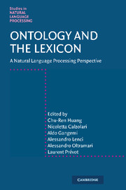 Ontology and the Lexicon