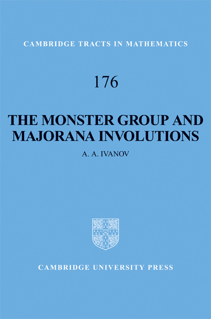 The Monster Group and Majorana Involutions