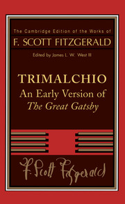 F. Scott Fitzgerald: Trimalchio