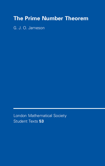 The prime number theorem 