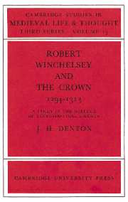 Robert Winchelsey and the Crown 1294–1313
