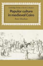 Popular Culture in Medieval Cairo