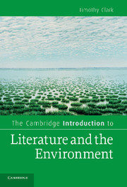 The Cambridge Introduction to Literature and the Environment