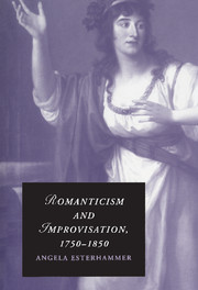 Romanticism and Improvisation, 1750–1850